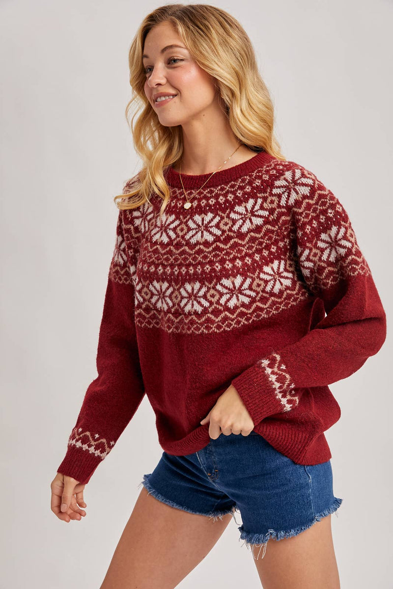 Holiday Fair Isle Knit