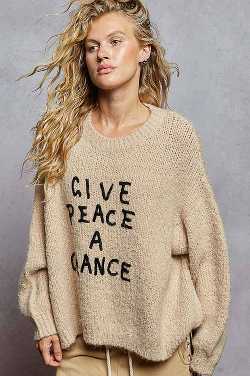 Give Peace a Chance Sweater