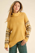 Amber Chunky Knit Turtleneck Sweater