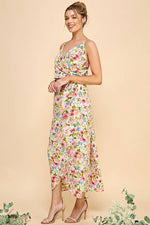 Coral Floral Sundress