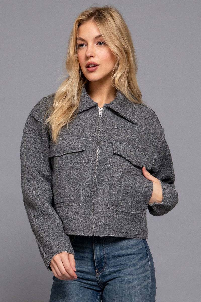 Zip Up Bounce Jacket