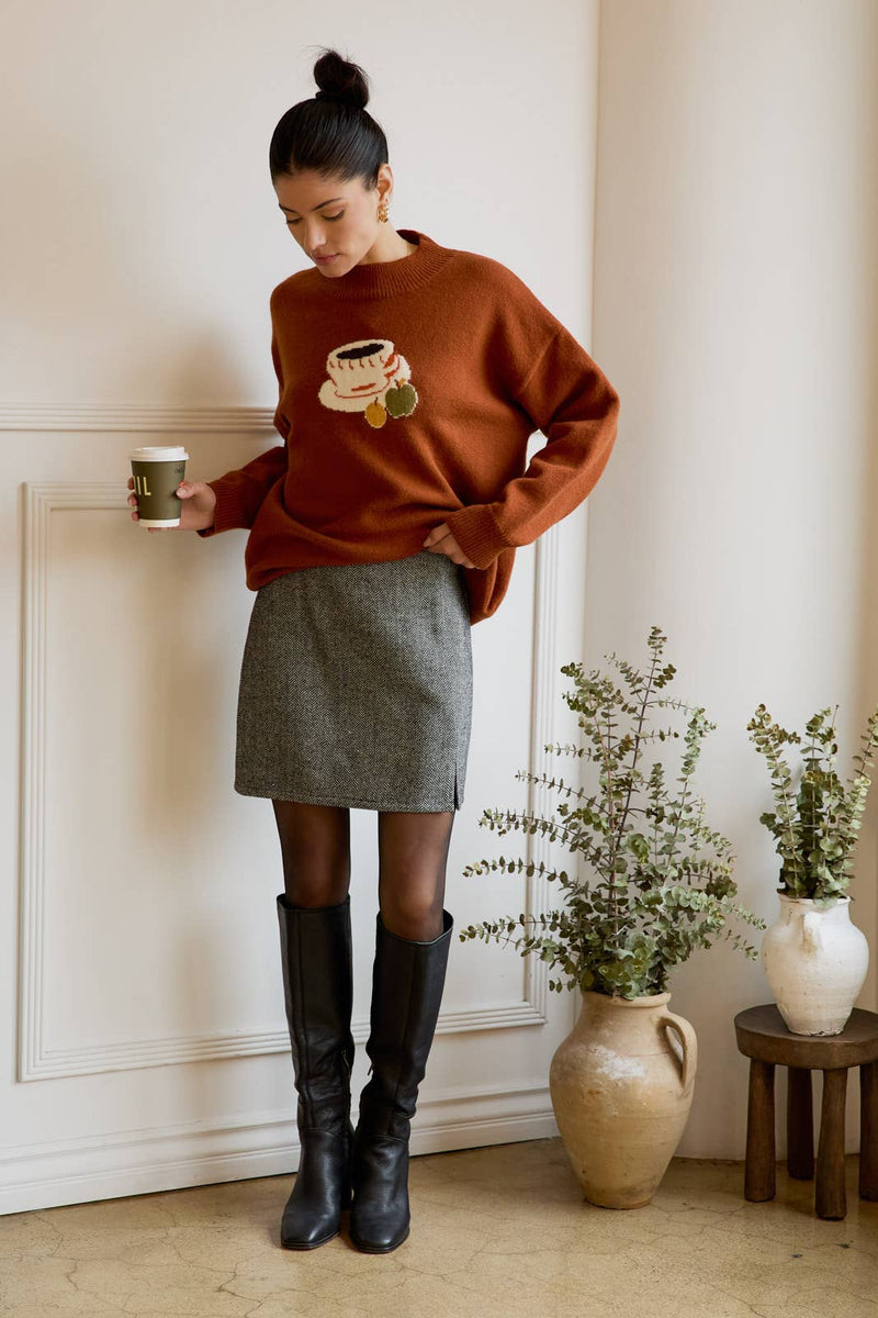 Coffee Cup Sweater