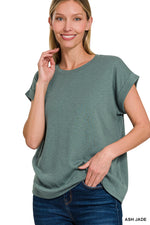 Cap-sleeved Top