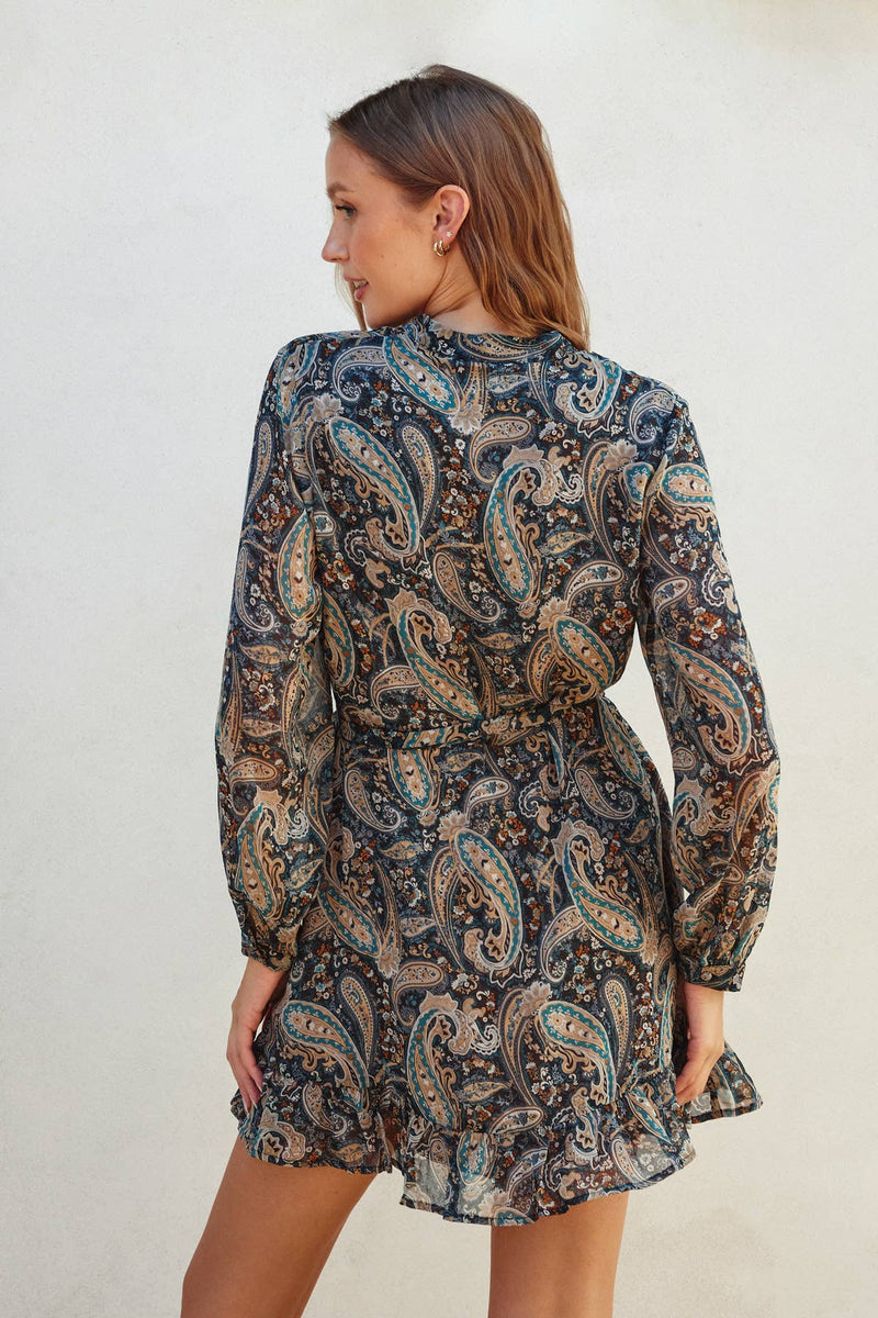 In A Mist Button-Down Dress