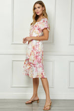 Blooming Grace Midi Dress
