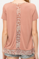 Chiffon Detail Top