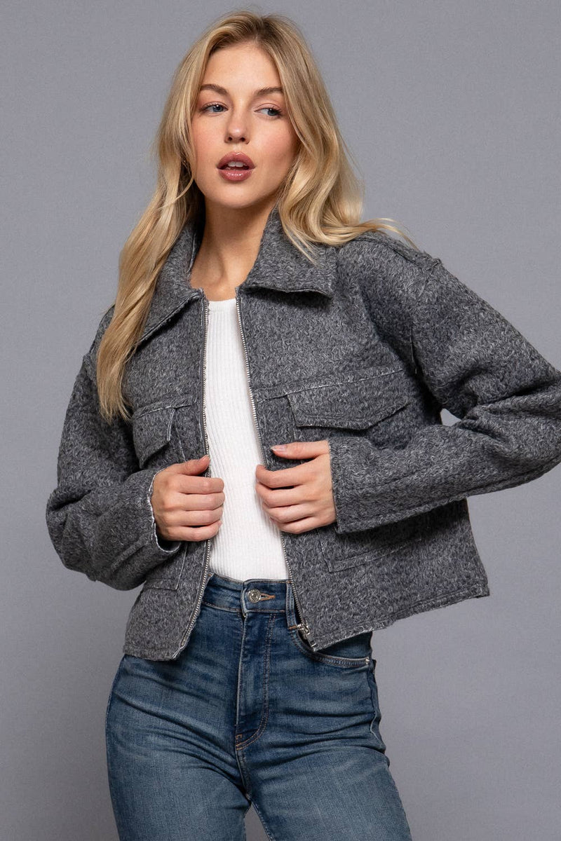 Zip Up Bounce Jacket