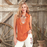 Boho Floral Top