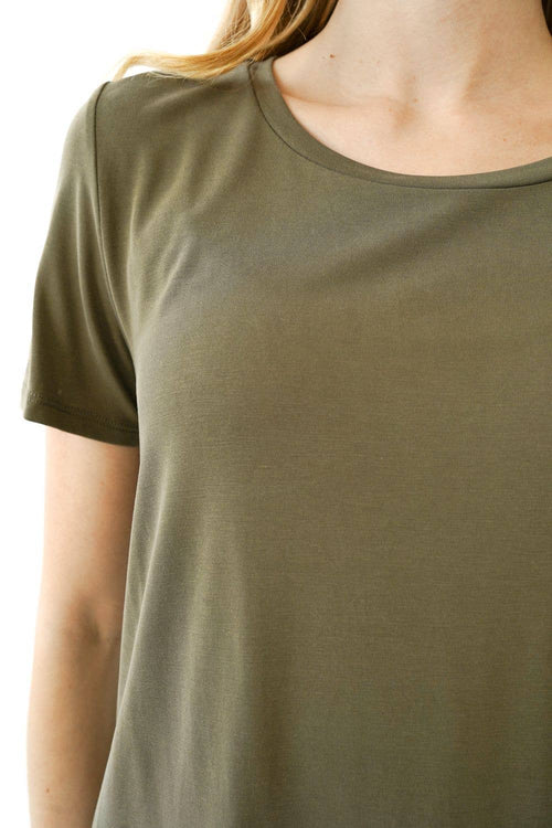 Olive Modal Tee