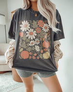 Fun, Floral Fall Tee