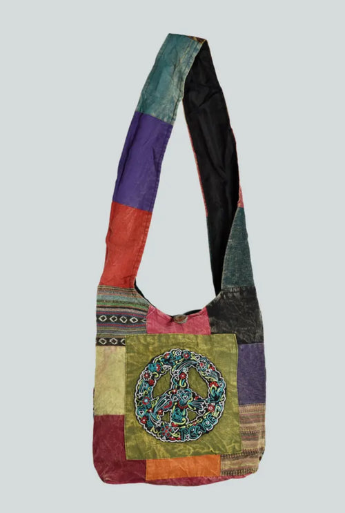 Peace Design Hobo Bag