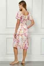 Blooming Grace Midi Dress