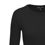 3/4 Sleeve Lightweight Crewneck