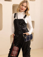 Plaid Crossbody/Wristlet