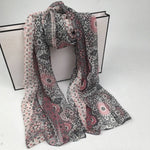 Scarvii - Boho Flowy Thin Scarf - Soft & Breathable