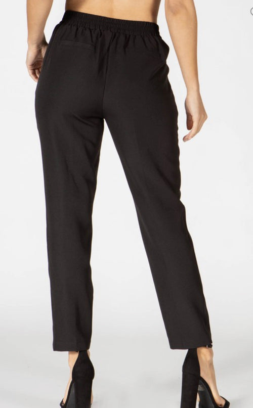 Pleated Straight Cut Dress Pants