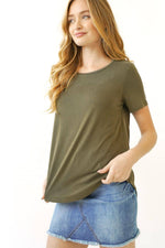 Olive Modal Tee