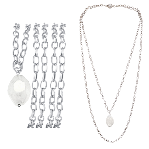 CRYSTAL QUARTZ | Layering Chain