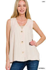 Long Lineny Vests