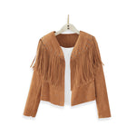 Breakaway Fringed Faux-Suede Jacket