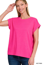 Cap-sleeved Top