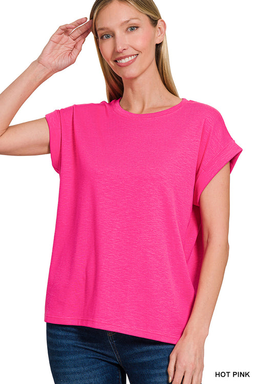 Cap-sleeved Top