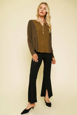 Mixed Media Blouse