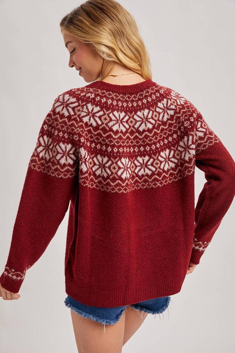 Holiday Fair Isle Knit