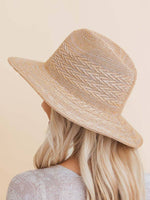 Classic Wide Brim Straw Western Style Hat