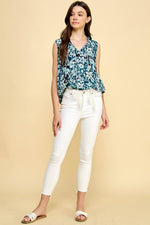 Sleeveless Long Boho Tank