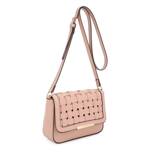 Urban Weave Crossbody Bag