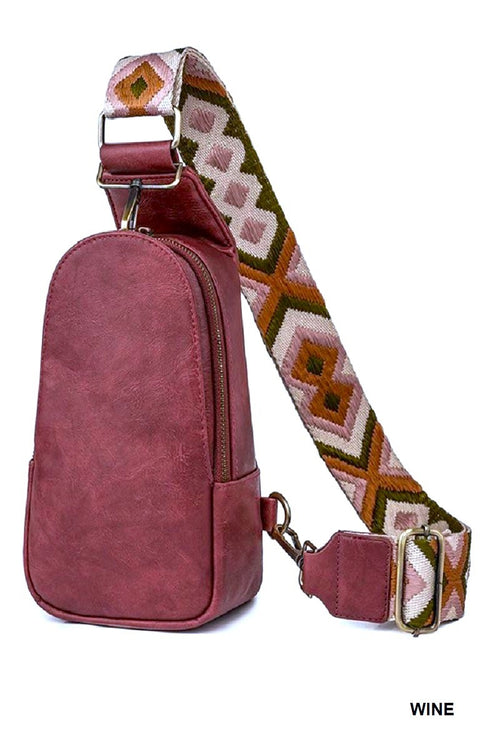 Sling Bag in Wine