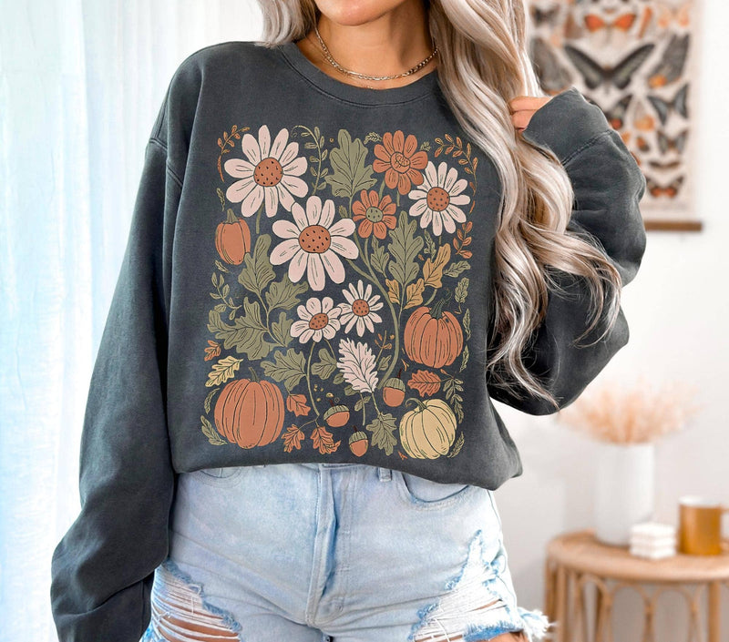Fun, Floral Fall Tee