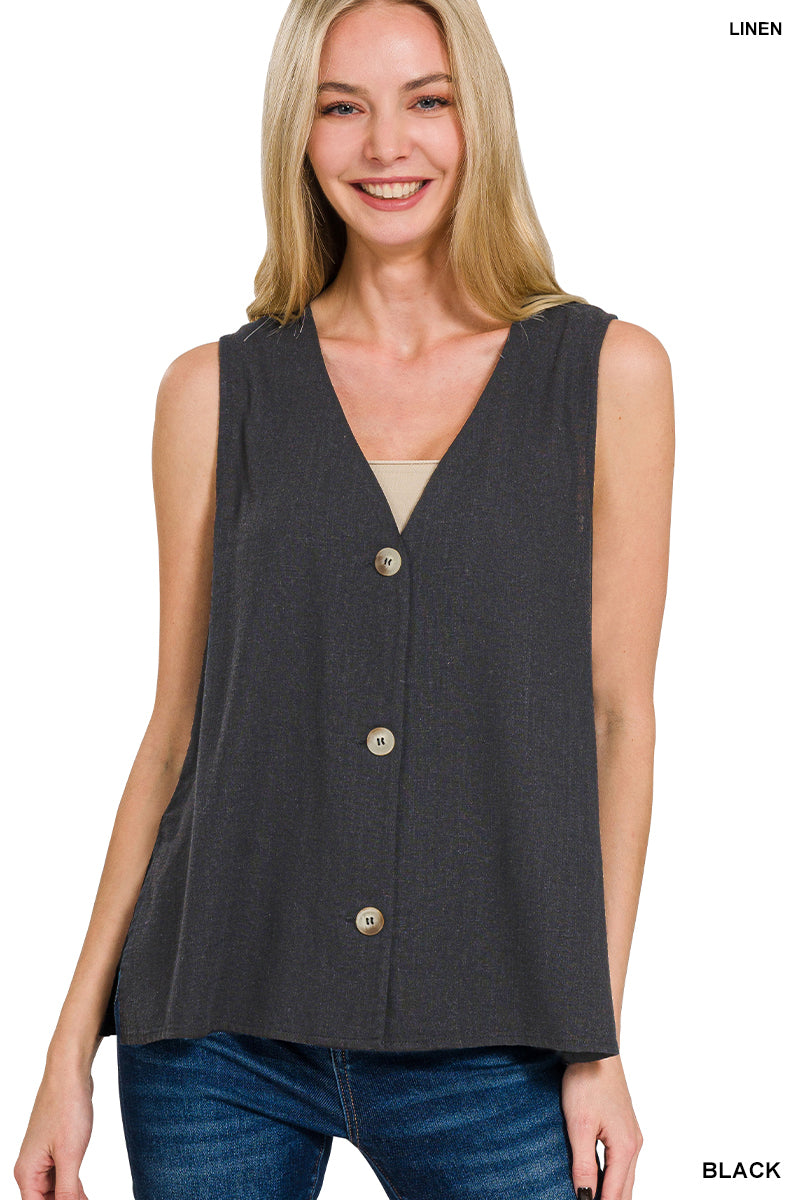 Long Lineny Vests