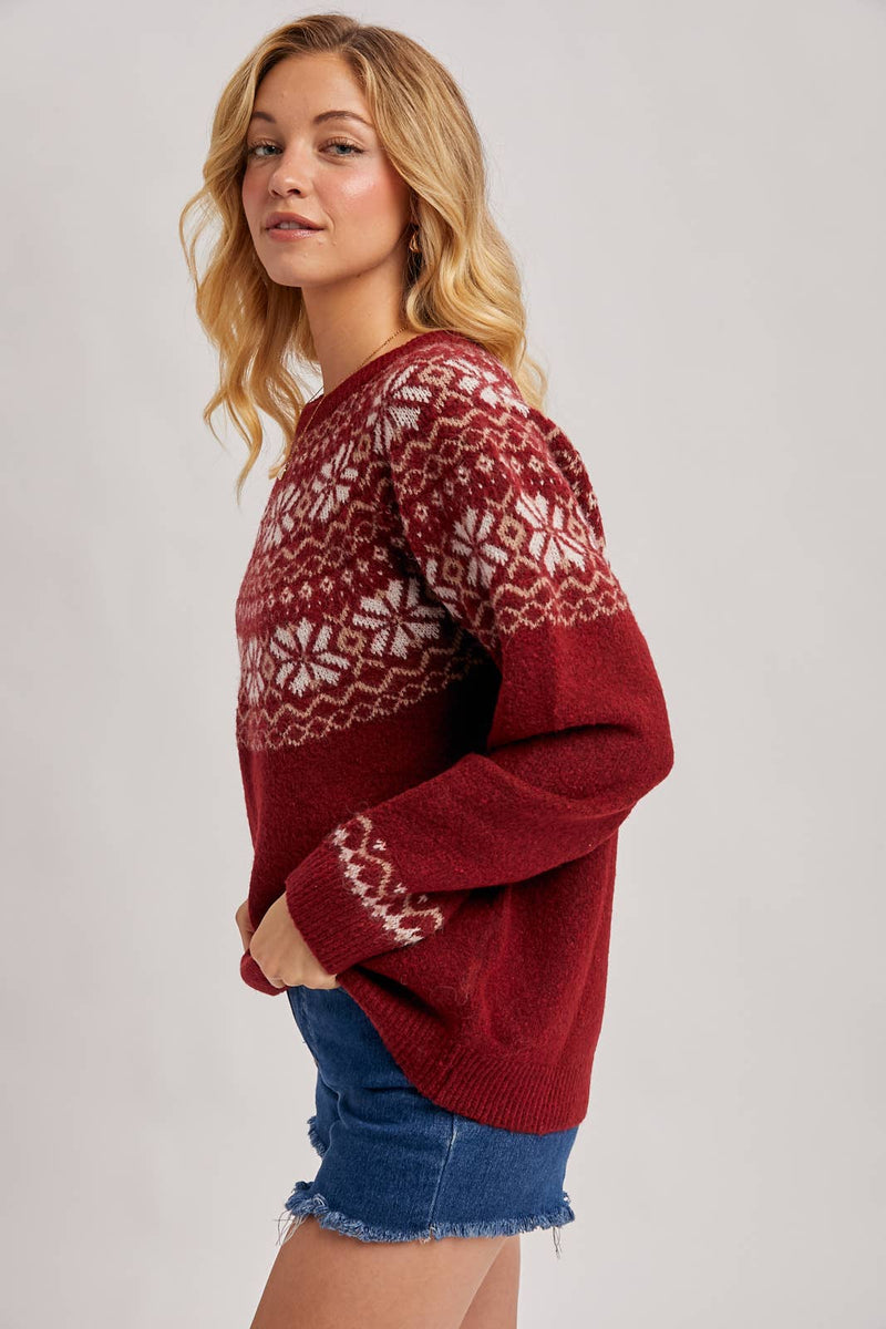 Holiday Fair Isle Knit