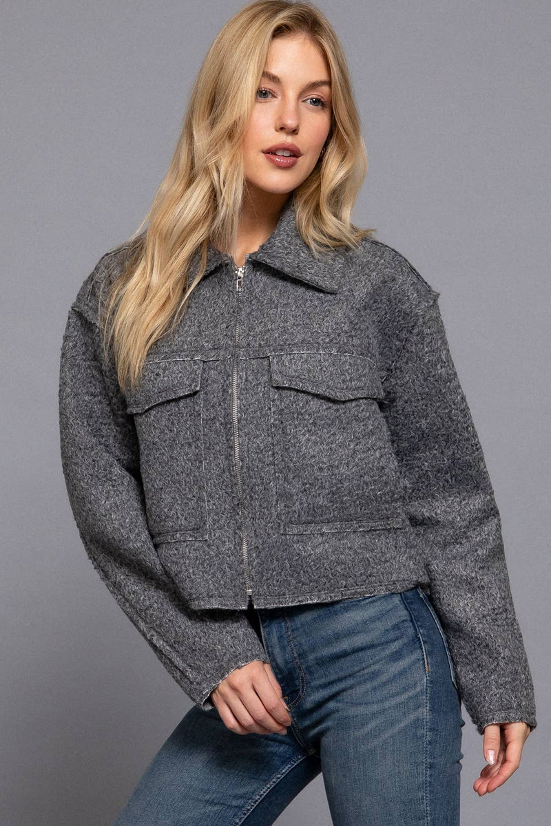Zip Up Bounce Jacket