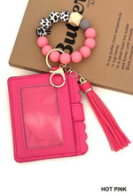 Bracelet Key Chain Card Holders in 3 Colors