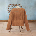 Breakaway Fringed Faux-Suede Jacket