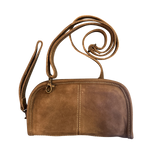 Premium Leather Wrist Wallet Crossbody Bag
