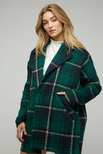 Plus Sized Wool Blend Open Front Cardi/Jacket