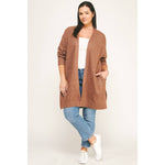 Plus Sized Cozy Confidence Cardi