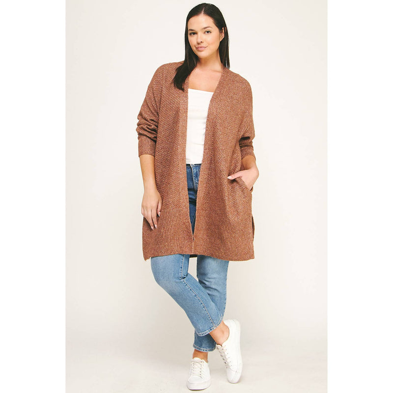 Plus Sized Cozy Confidence Cardi