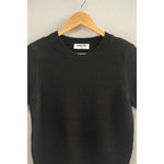 Black Classic Crew Sweater