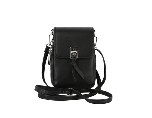 Metal Closure Phone Crossbody in 4 colors
