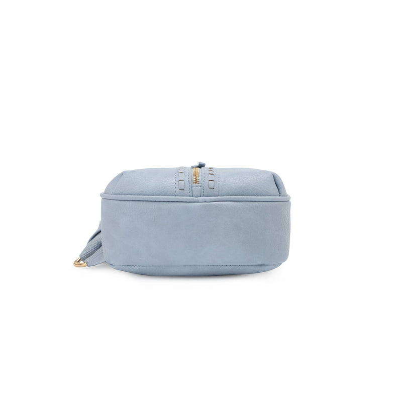 Distressed Vegan Leather Sling Bag