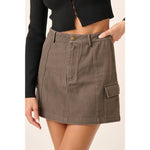 CARGO MINI SKIRT