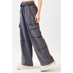 Mineral Wash Utility Cargo Pants