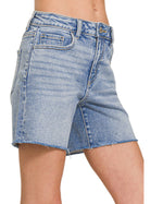 Mid-Rise Denim 6" Cut Offs