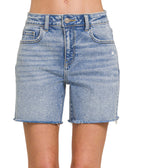 Mid-Rise Denim 6" Cut Offs