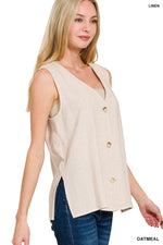Long Lineny Vests
